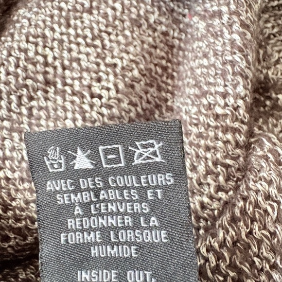 Cozy Gray Turtleneck Sweater Dress - Picture 4 of 4